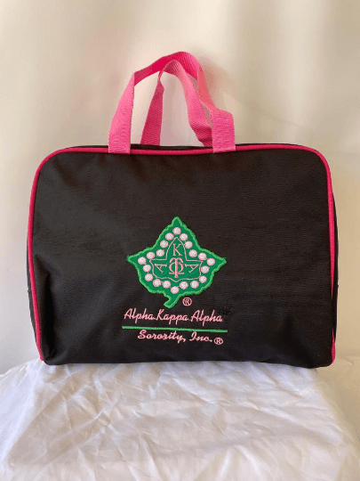 AKA®️ Cosmetic Bag Set Makeup Organizer Travel Kit  3 Piece Set