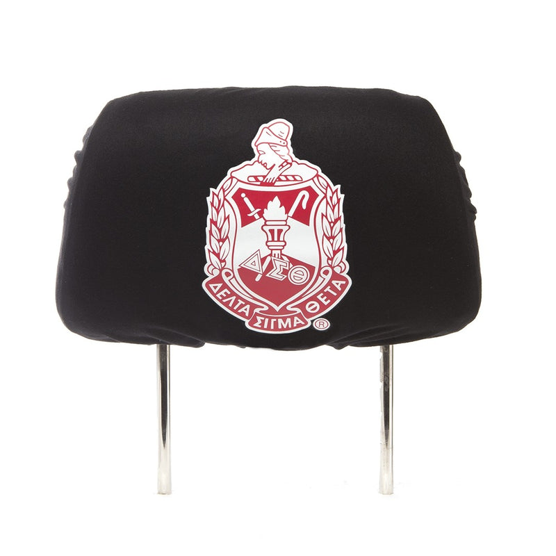 Car Head Rest Covers - Delta Sigma Theta®️ -Greek_Paraphernalia - M3 Greek