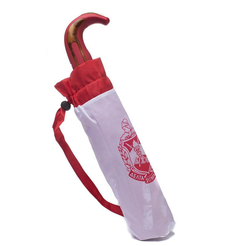 Automatic up and down hurricane umbrella - Delta Sigma Theta®️ -Greek_Paraphernalia - M3 Greek