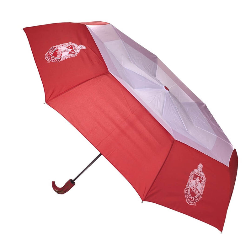 Automatic up and down hurricane umbrella - Delta Sigma Theta®️ -Greek_Paraphernalia - M3 Greek