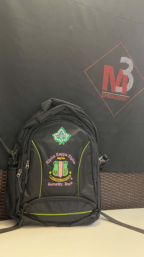 Alpha Kappa Alpha Backpack Padded Alpha Kappa Alpha Backpack Padded