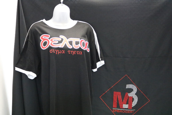 Delta Custom Twill WORD Tee/Sweatshirt - Delta Sigma Theta