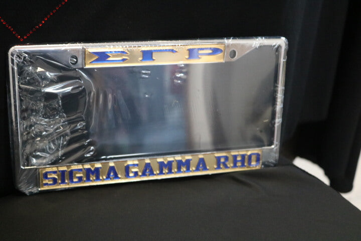 Sigma Gamma Rho  License plate frames