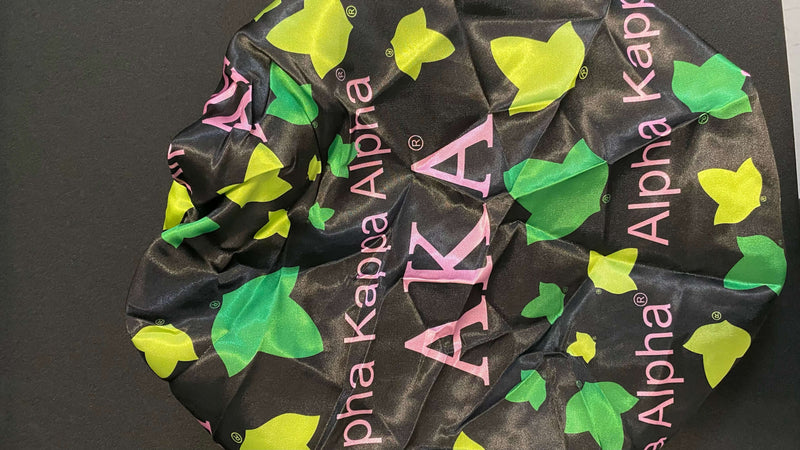 Alpha Kappa Alpha - Satin Sorority Sleep Cap