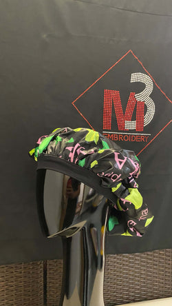 Alpha Kappa Alpha - Satin Sorority Sleep Cap
