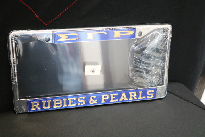 Sigma Gamma Rho  License plate frames