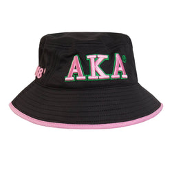 Solid Color Bucket Hat - Alpha Kappa Alpha®️ - M3Greek®