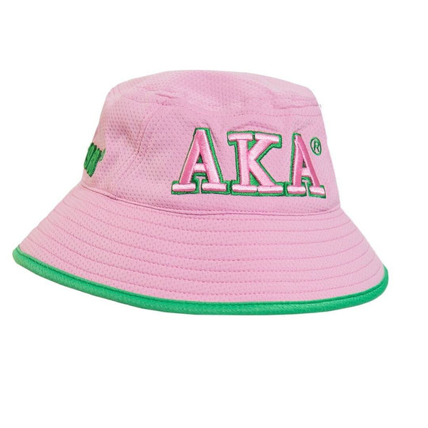 Solid Color Bucket Hat - Alpha Kappa Alpha®️ - M3Greek®