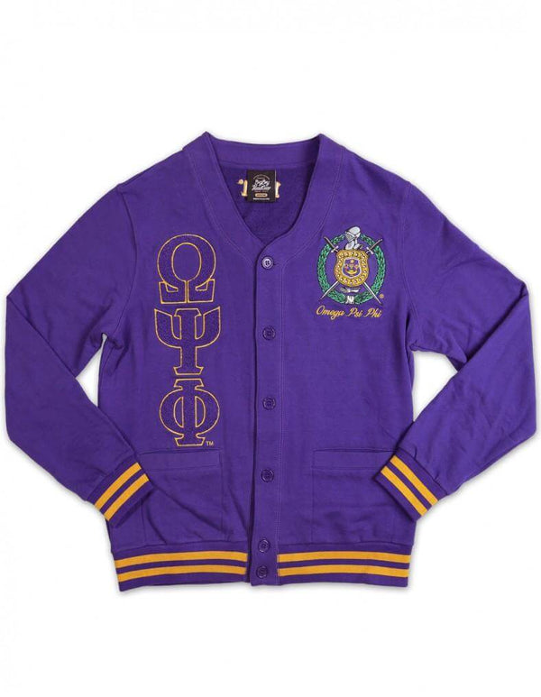 Omega Psi Phi-Light Weight Cardigan