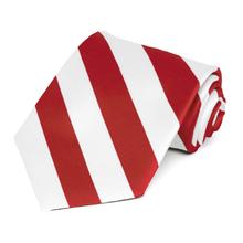 Kappa Alpha Psi-Strip Neck Tie: Red/White