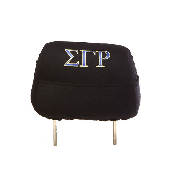 SUV Head Rest Covers - Sigma Gamma Rho -Greek_Paraphernalia - M3 Greek