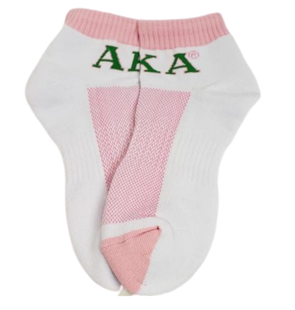 Bootie socks - Alpha Kappa Alpha®️ - M3Greek®