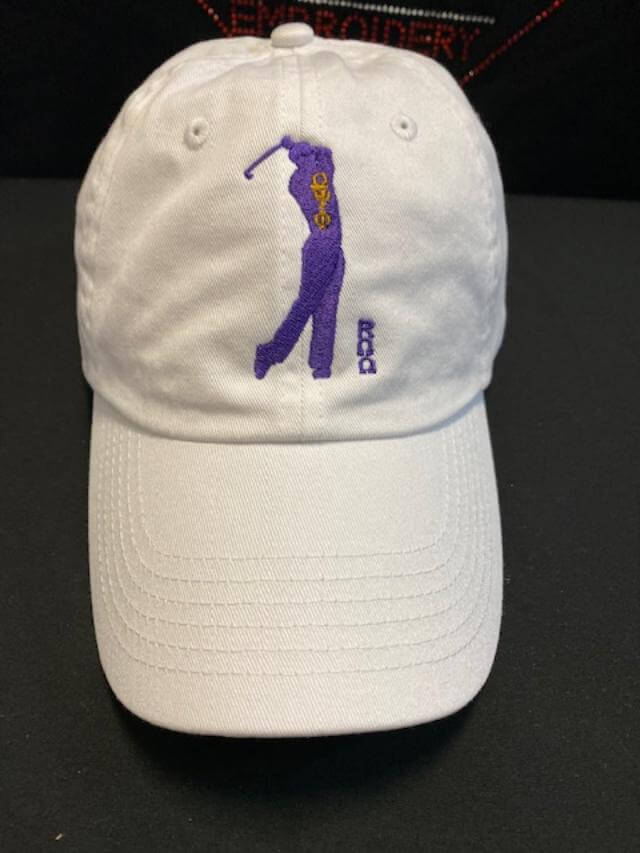 Omega Psi Phi GolfMan  Cap Twill