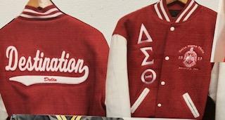 Delta Sigma Theta - USA Made Varsity Letterman Jacket