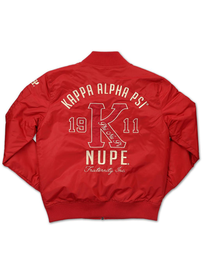 Bomber Jacket - Kappa Alpha Psi -Greek_Paraphernalia - M3 Greek